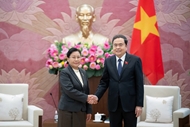 N.A. Chairman welcomes Chief Justice of Lao Supreme People’s Court